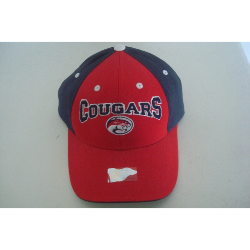 HOUSTON COUGARS    BEACH GOLF STRAPBACK  DEADSTOCK HAT CAP VINTAGE‎ H1